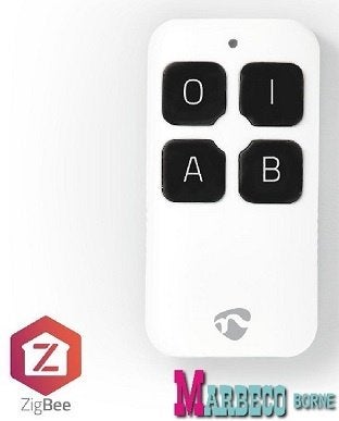 Slimme Zigbee Afstandsbediening, 4 Knop SmartLife Key remote, Nedis SmartLife, Overige materialen, Nieuw, Ophalen of Verzenden