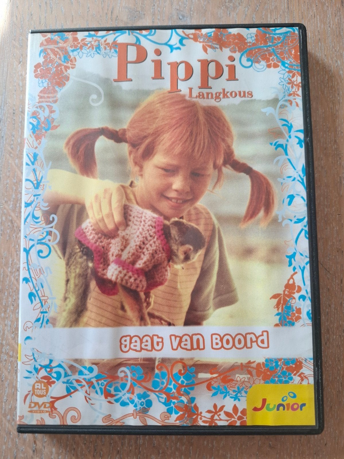 Pippi Langkous gaat van Boord - DVD, Gebruikt, Verzenden, Alle leeftijden, Nederlands