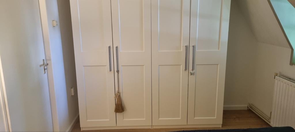 Mooie witte pax kast Ikea, Ophalen, 200 cm of meer, Zo goed als nieuw, 200 cm of meer
