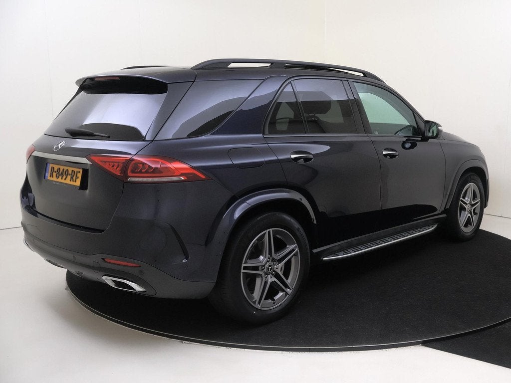 Mercedes-Benz GLE-klasse 350 e 4MATIC Premium Plus AMG /Pano, Auto's, Gebruikt, Euro 6, 4 cilinders, Blauw