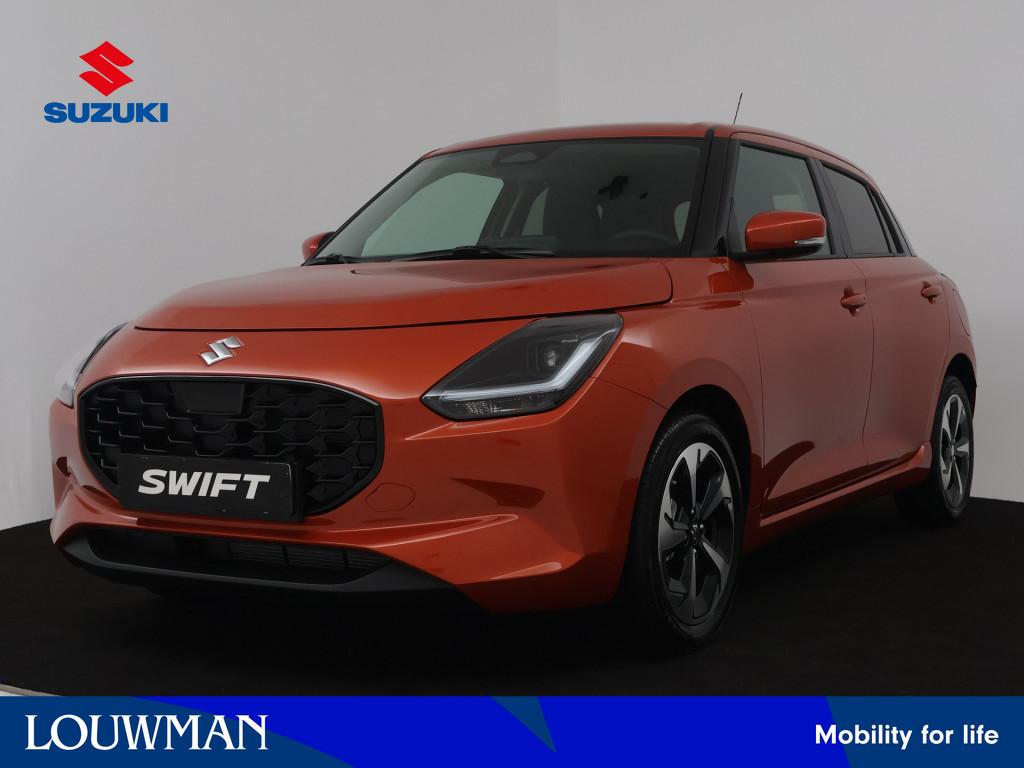 Suzuki Swift 1.2 Style Smart Hybrid *NIEUW* (bj 2026), Auto's, Suzuki, Voorwielaandrijving, 12 maanden, Stof, Zwart
