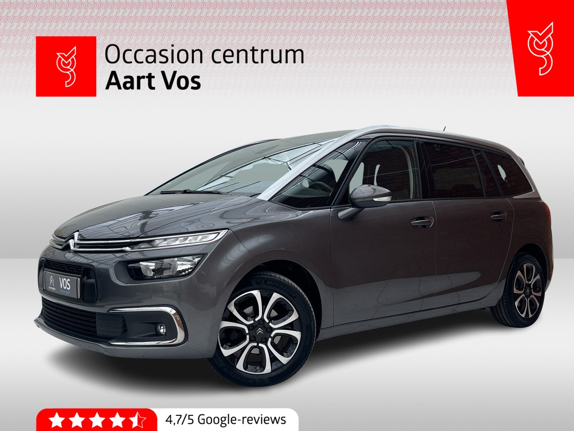 Citroën Grand C4 Spacetourer PureTech 130 EAT8 Automaat Bus, 12 maanden, Stof, Gebruikt, 1199 cc