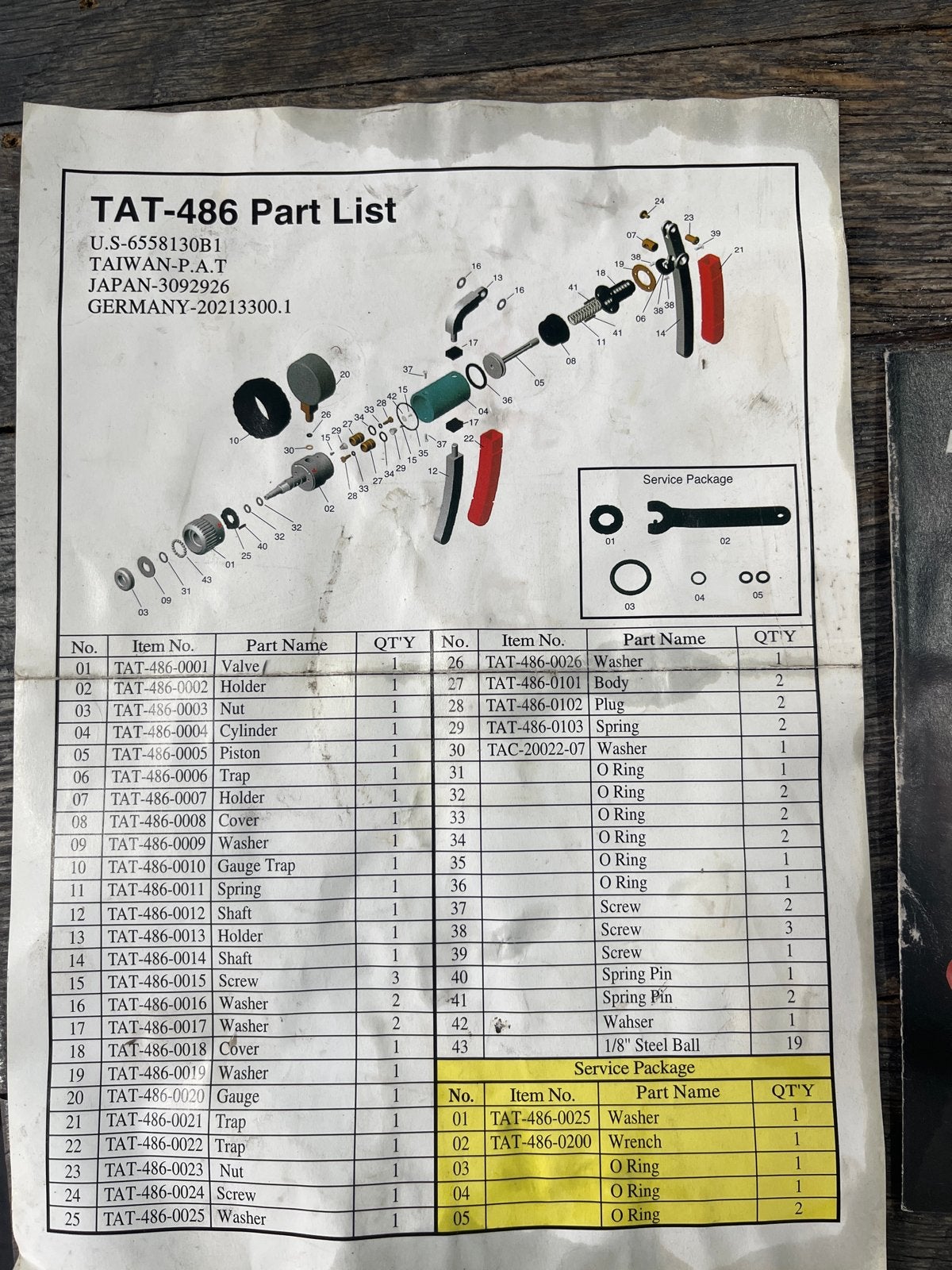 Automotive Vacuüm &OverDruk Test Kit - Remontluchter, Ophalen, Gebruikt