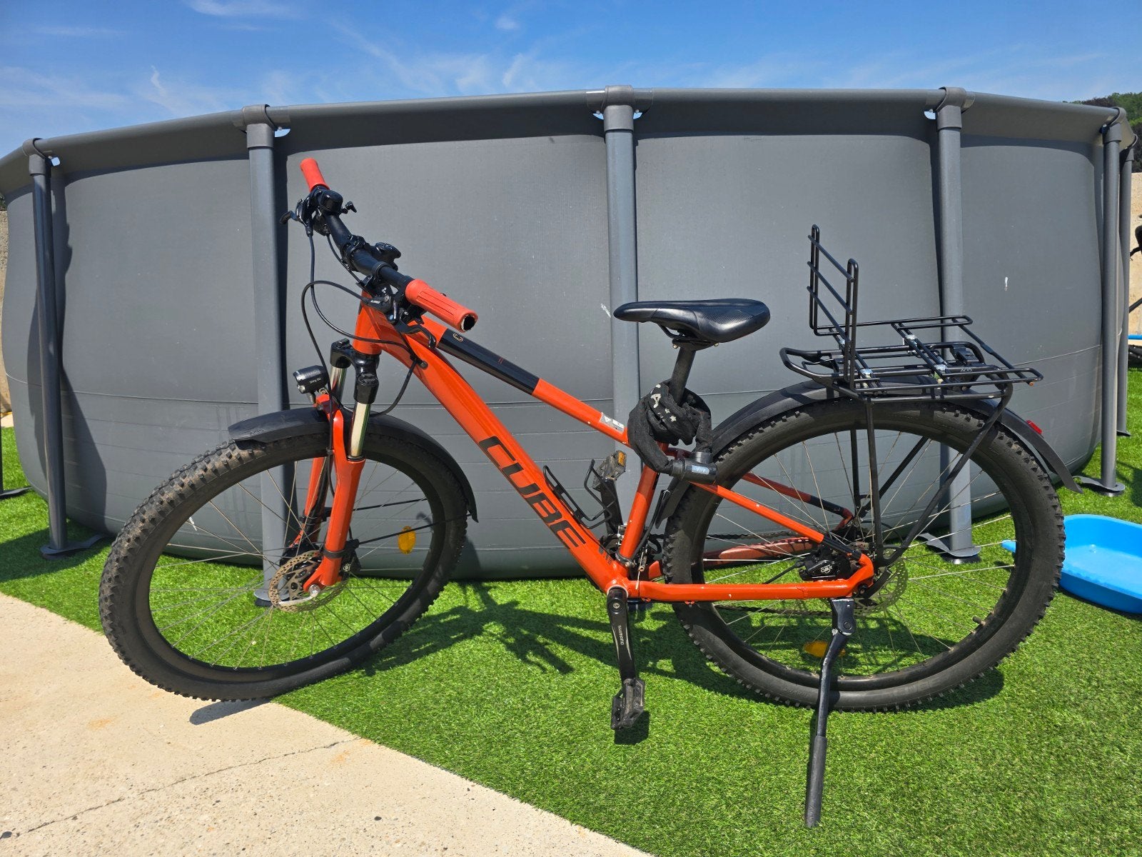 Stevige Cube Mountainbike vanaf brugklas 26 inch, Fietsen en Brommers, Hardtail, Zo goed als nieuw, Schijfrem, Ophalen