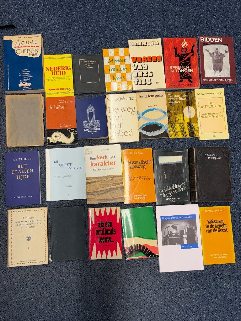 Grote collectie theologische en religieuze boeken, Gelezen, Ophalen of Verzenden, Overige religies, Diverse auteurs