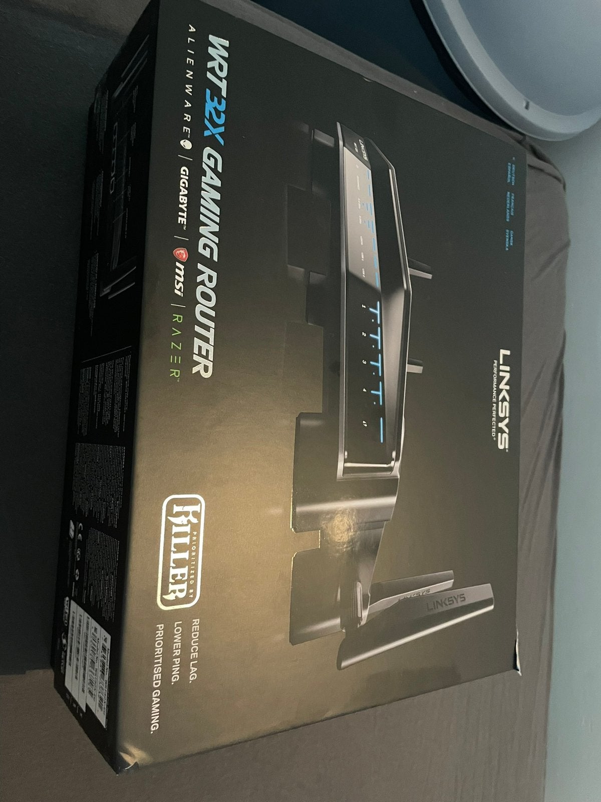 Linksys WRT 32X gaming router, Computers en Software, Routers en Modems, Gebruikt, Verzenden