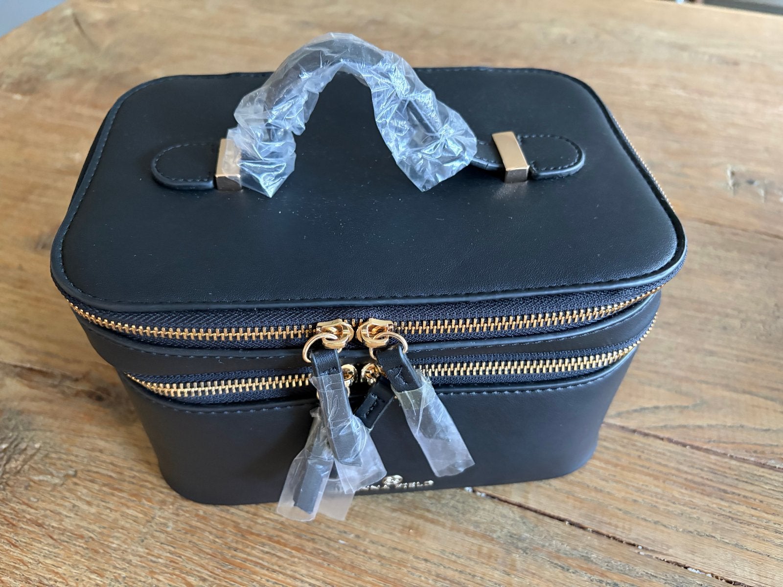 Anna Field make-up tasje - Zwart, Sieraden, Tassen en Uiterlijk, Ophalen of Verzenden, Nieuw, Zwart, Softcase