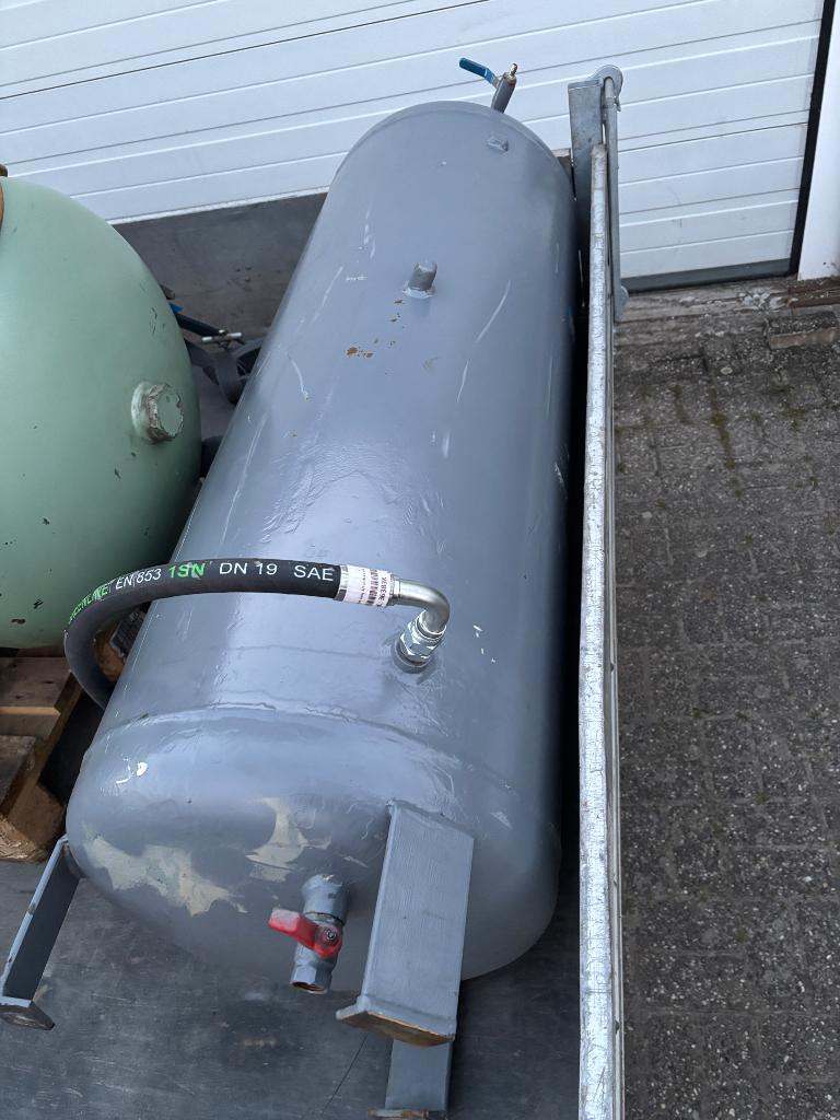 Drukvat 270l voor compressor, Ophalen, Gebruikt, 400 tot 800 liter/min, 6 tot 10 bar