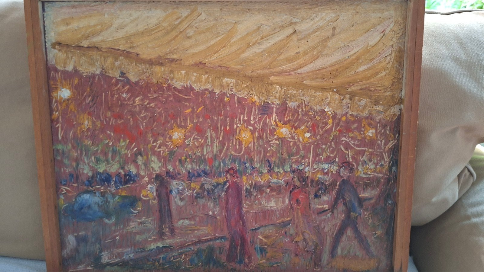 Schilderij Paul Buchholtz, Ophalen of Verzenden