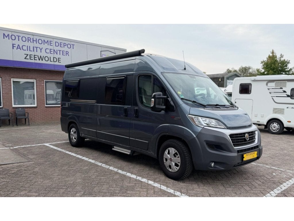 Knaus VANTourer 600 L Originele NL Camper NAP, Buscamper of Camperbus, Hordeur, Fiat, Tot en met 2