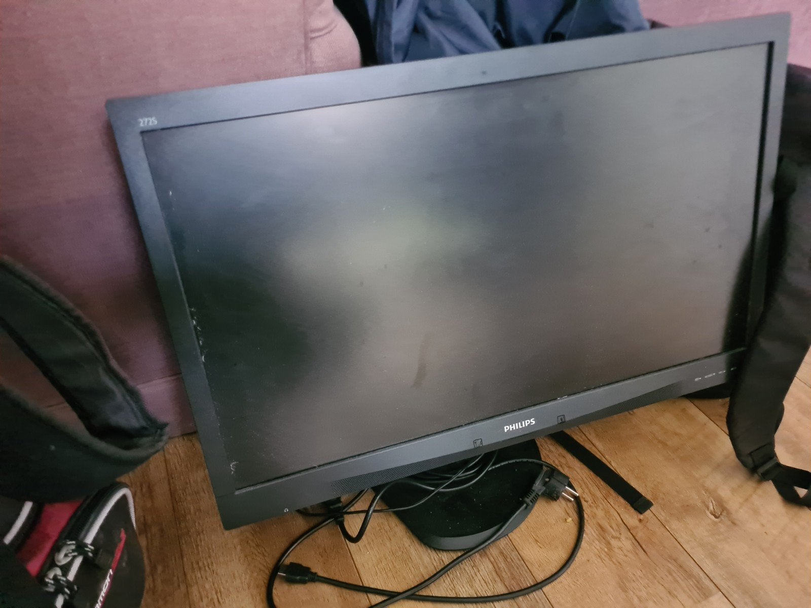 Philips 272S monitor - 27 inch Full HD, Philips, Gebruikt, Kantelbaar, HDMI