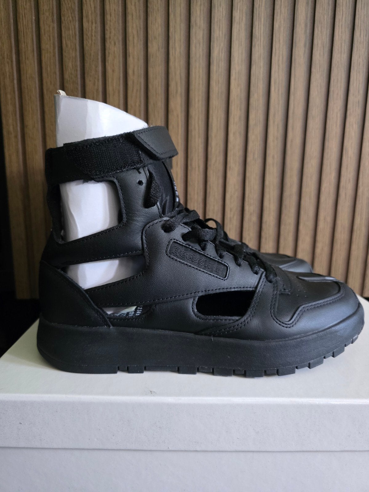 Maison Margiela x Reebok Tabi Project 0 CL GL Sneakers, Kleding | Dames, Verzenden, Zwart, Nieuw, Sneakers of Gympen