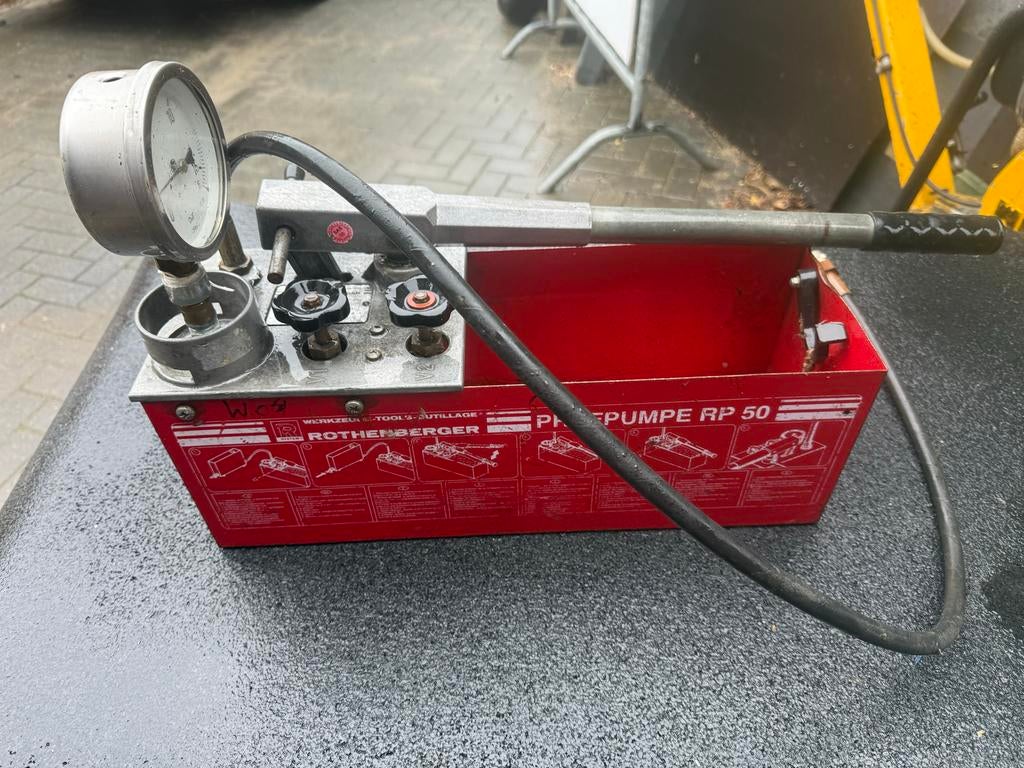 Rothenberger perspomp, Doe-het-zelf en Verbouw, Gereedschap | Handgereedschap, Ophalen