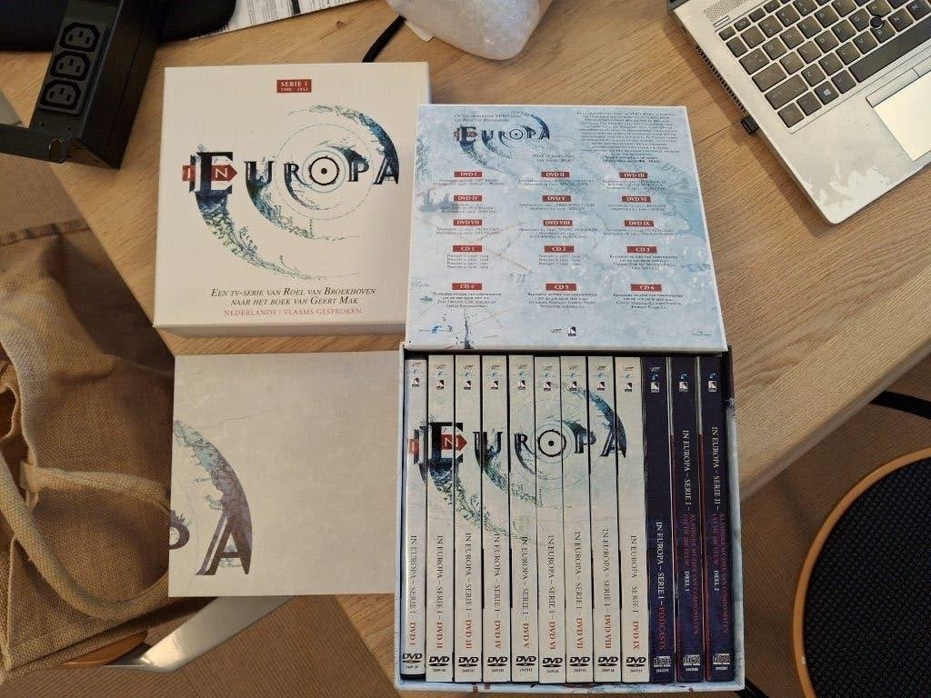 In Europa - Geert Mak (Complete DVD Boxset), Cd's en Dvd's, Dvd's | Documentaire en Educatief, Zo goed als nieuw, Politiek of Geschiedenis