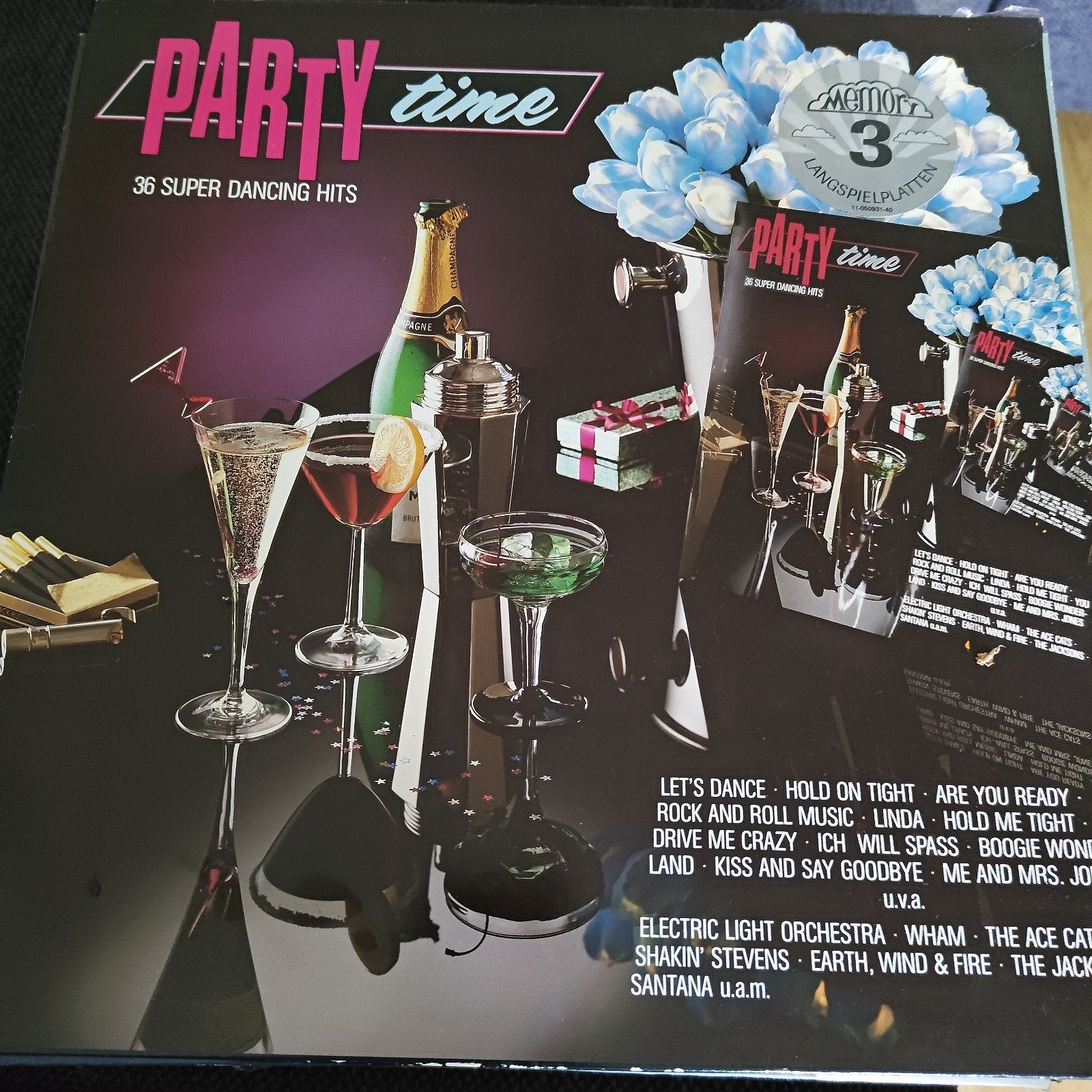 Party Time - 36 Super Dancing Hits (3 LP Boxset), Cd's en Dvd's, Boxset, Ophalen of Verzenden, Gebruikt, 12 inch