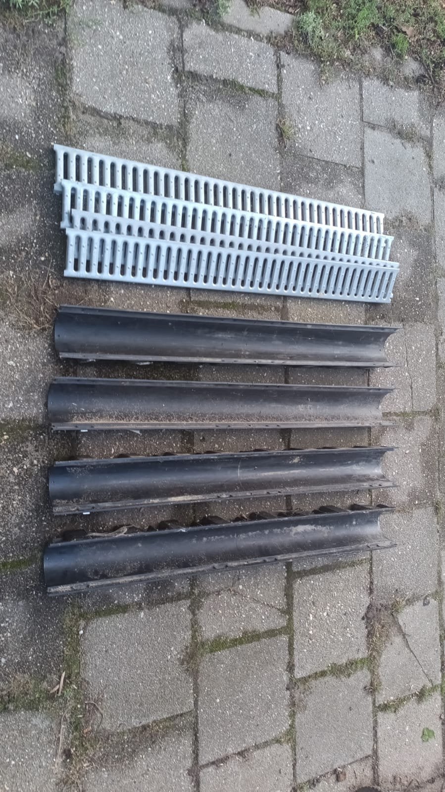 Hautaton afvoer goten, Ophalen, Afvoer, Gebruikt, Pvc