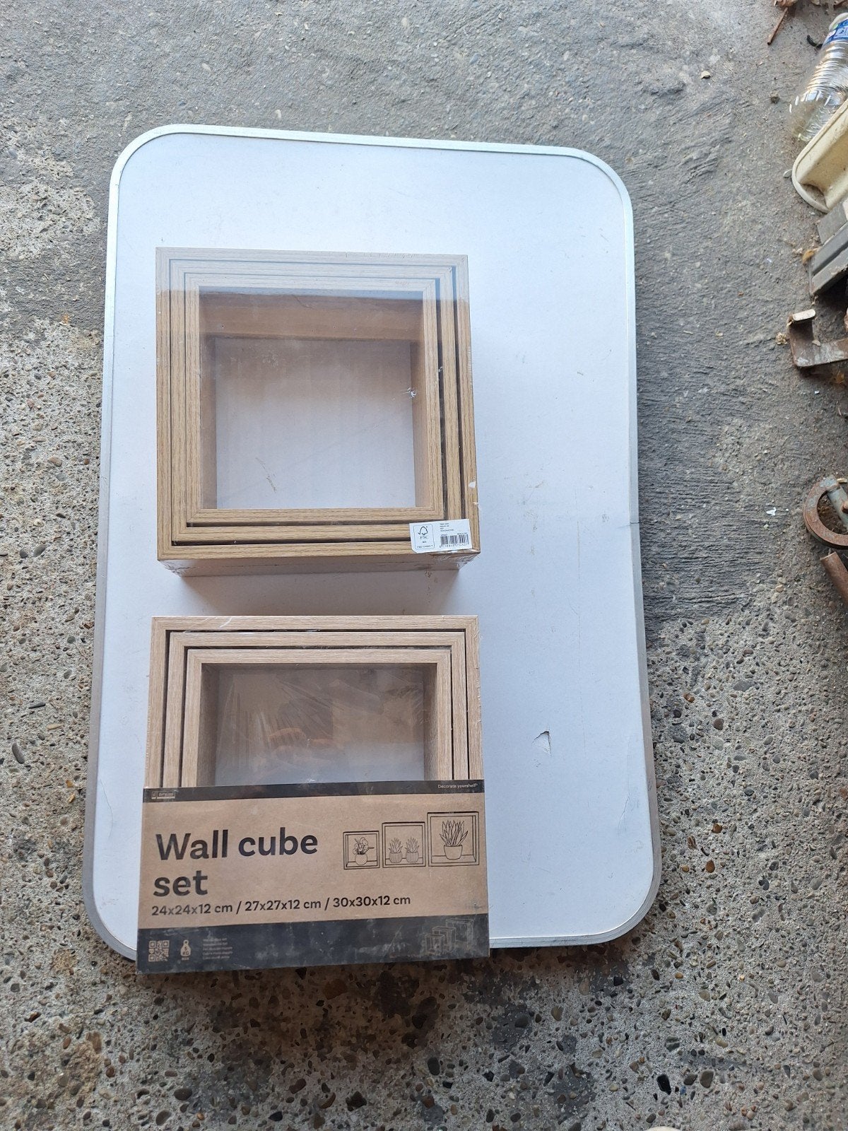 Wall cube wandschappen wandrek
24x24x12 27x27x12 30x30x12
Me, Nieuw, Ophalen of Verzenden, X, X