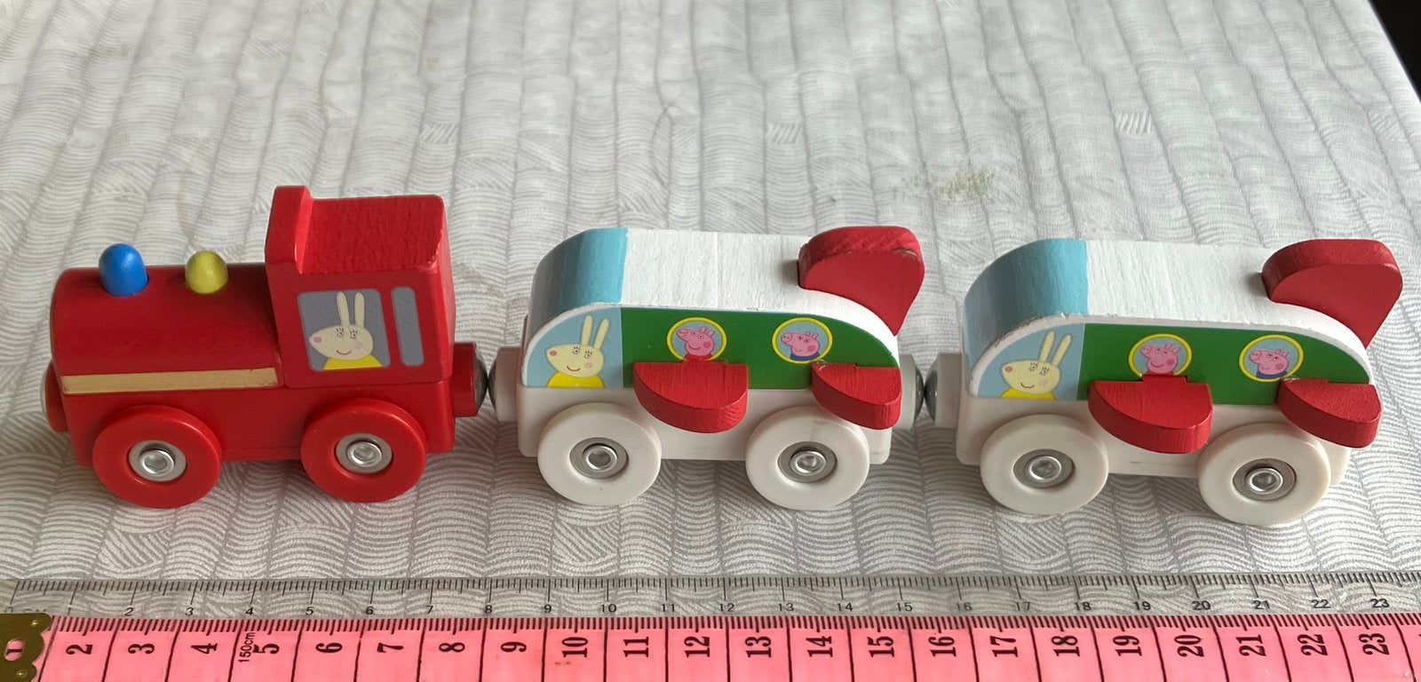 Peppa big trein auto vliegtuig, Ophalen of Verzenden, Zo goed als nieuw