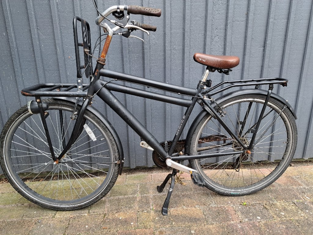 Spirit Cargo jongensfiets 28 inch opknapper, Fietsen en Brommers, Ophalen, Gebruikt, Velgrem, 26 inch of meer
