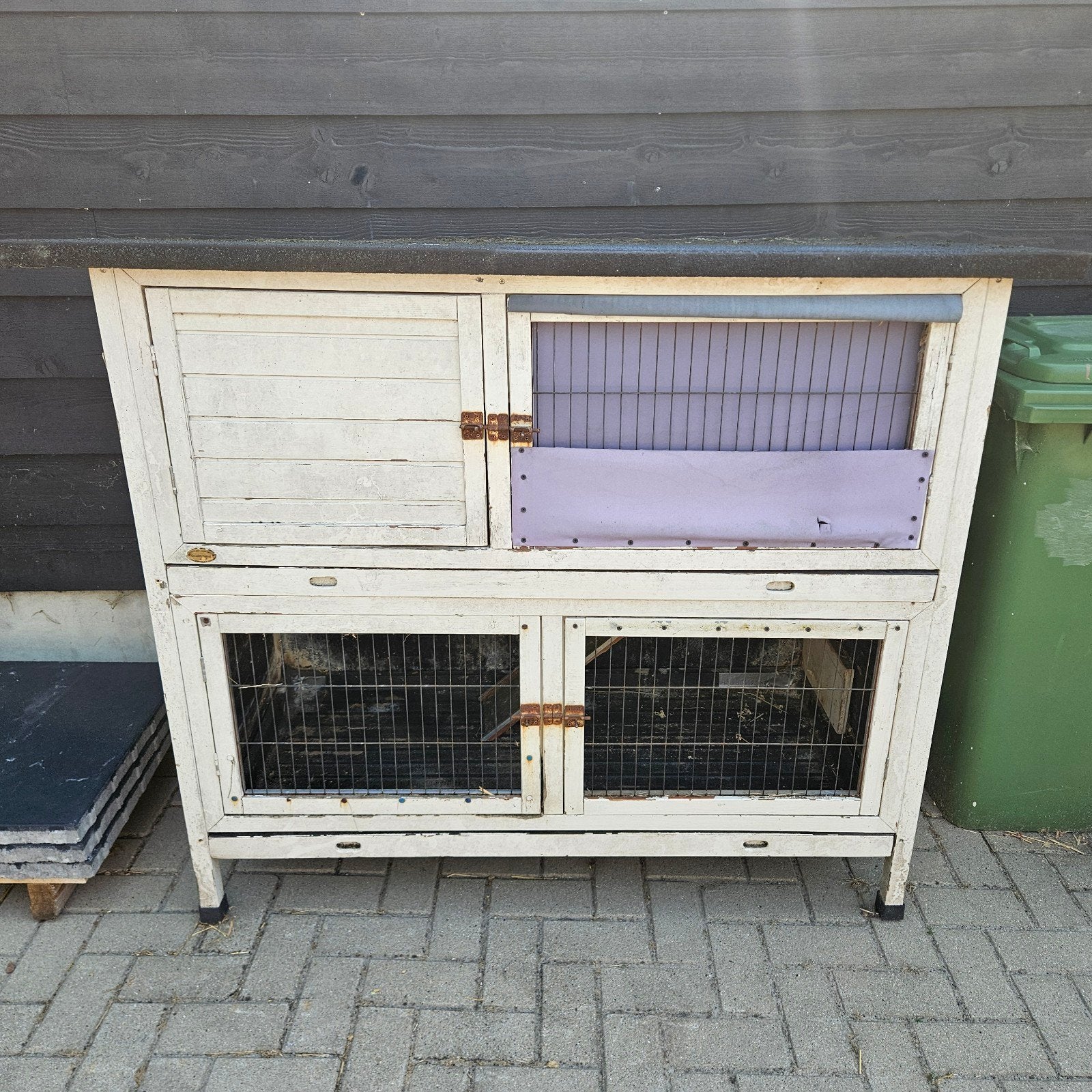 kip, konijn, caviahok., Dieren en Toebehoren, Knaagdieren en Konijnen | Hokken en Kooien, Ophalen, 90 cm of meer, Hok, Cavia