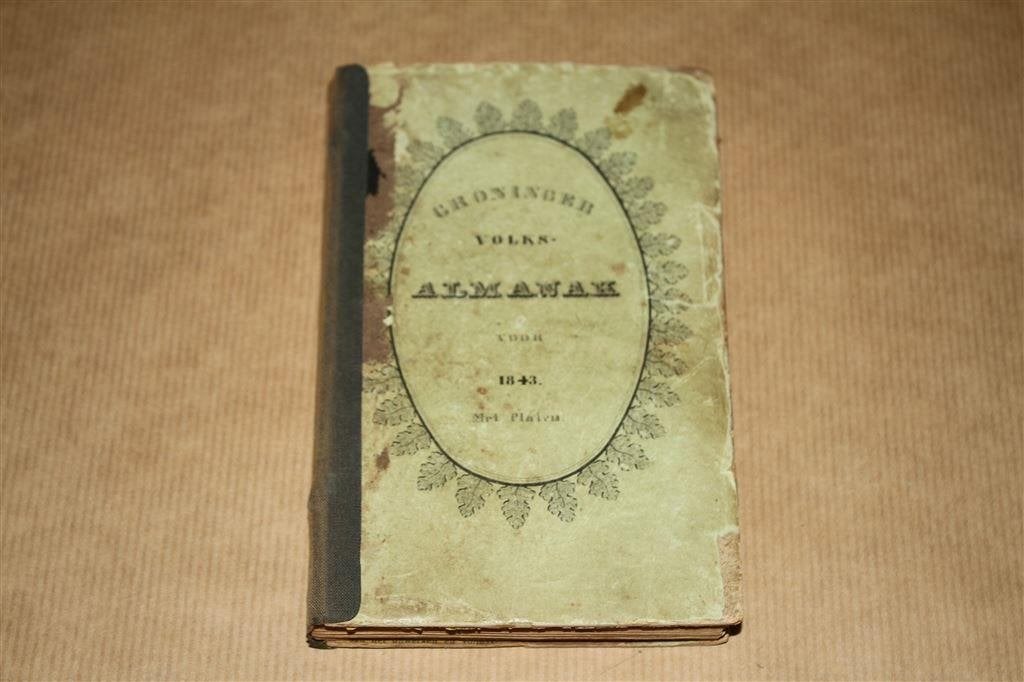 Groninger Volks-Almanak voor 1843 !!, Ophalen of Verzenden