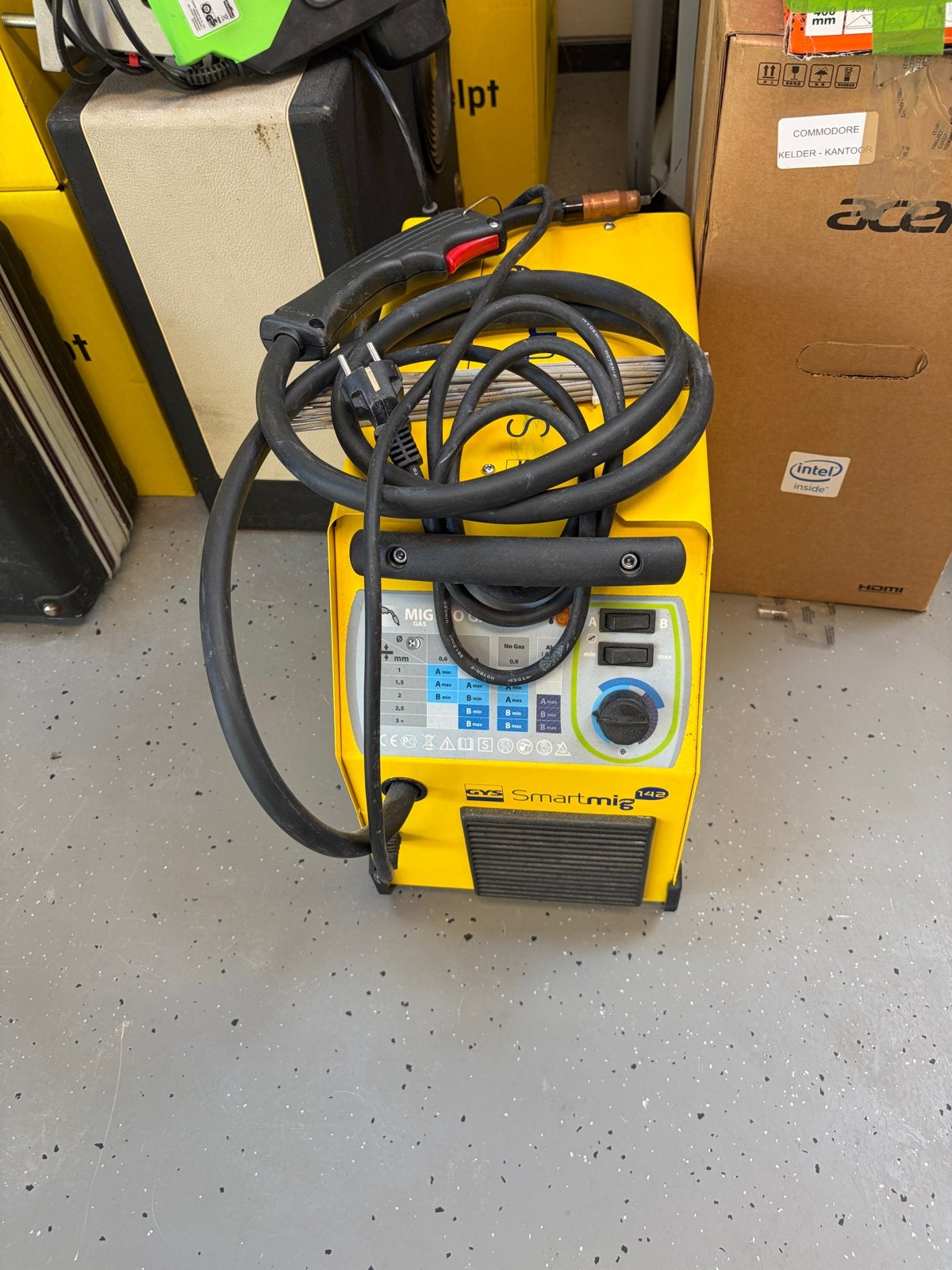 GYS Smartmig 142 Lasapparaat - Zo goed als nieuw, Ophalen, Zo goed als nieuw, Minder dan 150 ampère, Co2