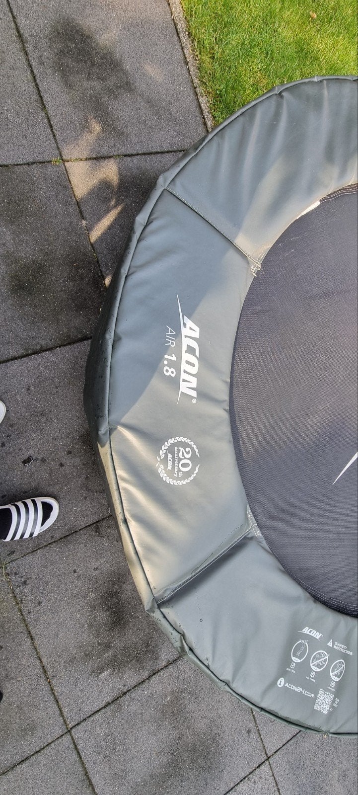 Mooie weinig gebruikt trampoline., Ophalen of Verzenden, Zo goed als nieuw