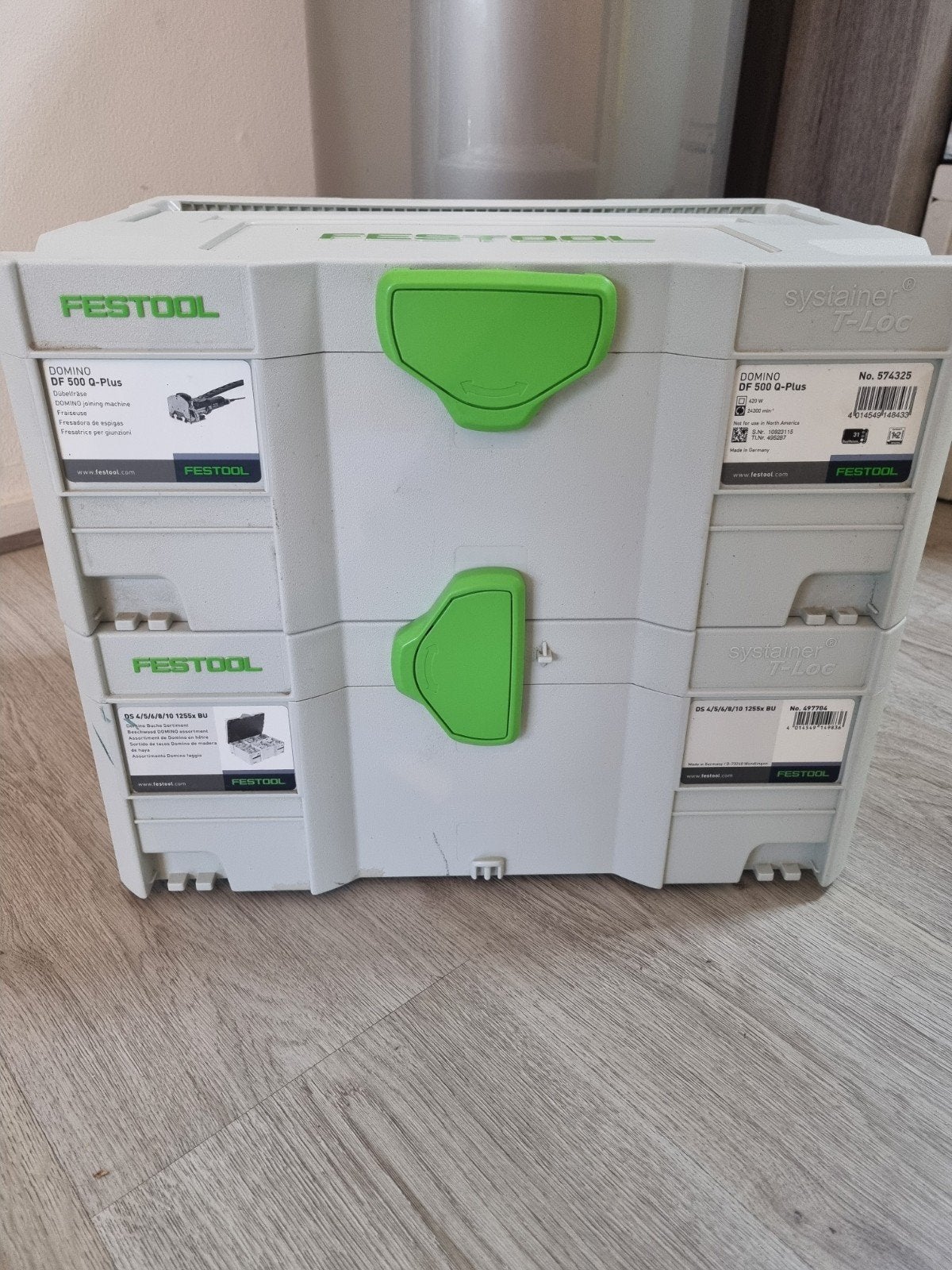 festool DF500 Q plus set  z.g.a.n, Overige soorten, Ophalen of Verzenden, Zo goed als nieuw, Festool