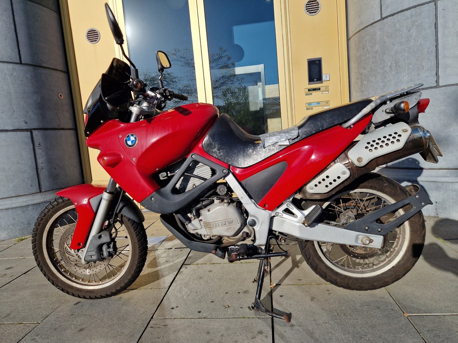 BMW F 650 GS - Rode Enduro/Toermotor, Motoren, Motoren | BMW, Sportuitlaat, Motorrijbewijs A, Gebruikt, Particulier