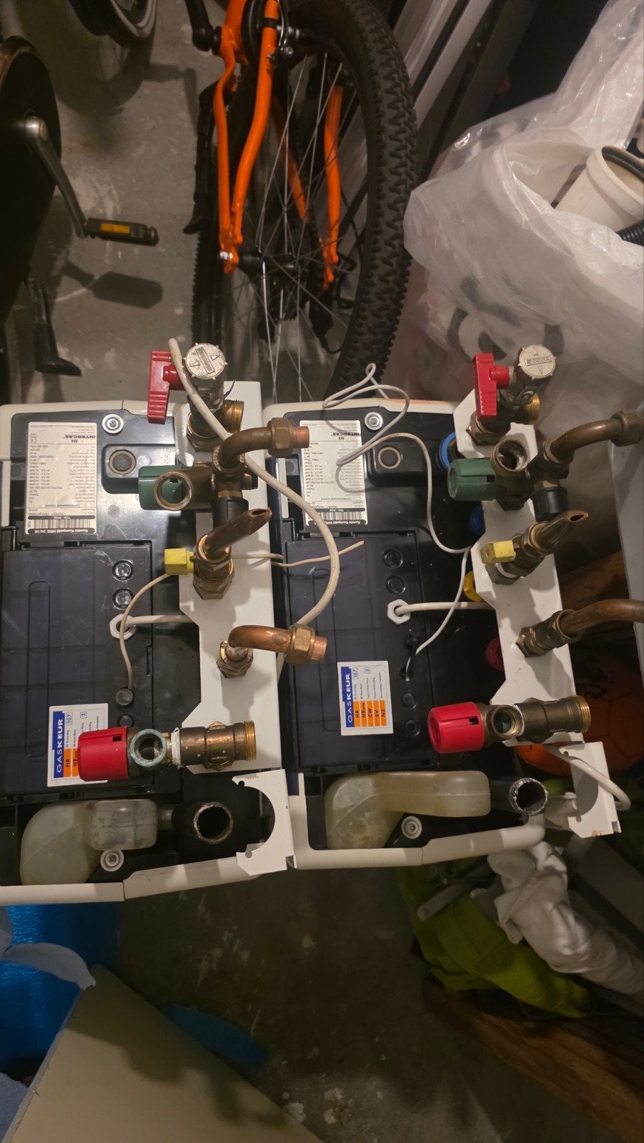 2x Intergas Kompakt HRE 24/18 CW3 CV-ketels (2014), Ophalen of Verzenden, Zo goed als nieuw, Cv-ketel of Combi-ketel, Hoog rendement (Hr)