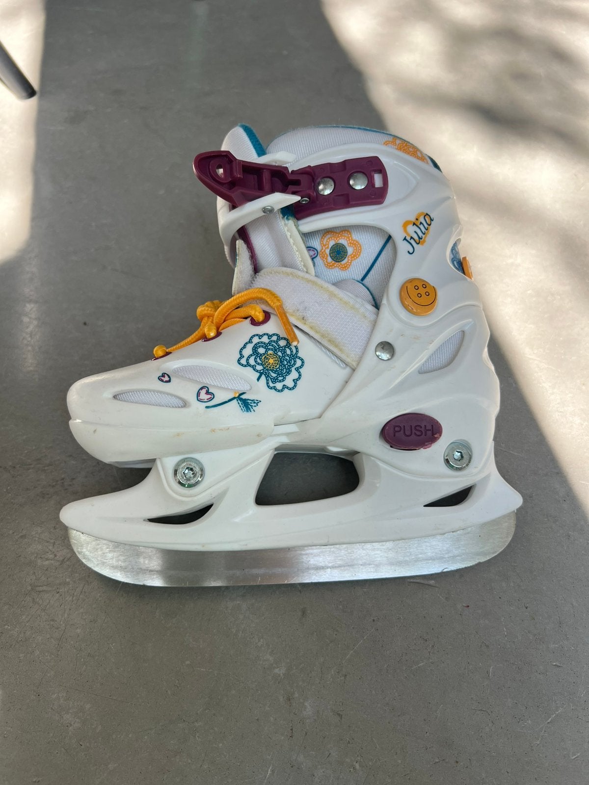 Schaatsen vook kind 27-30, Ophalen, Zo goed als nieuw, IJshockeyschaatsen, Nijdam