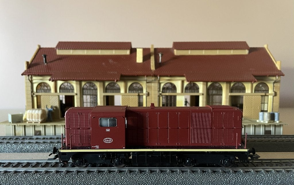Roco 68790 Dieselloc NS 2445 Roodbruin AC-Digitaal, Wisselstroom, Gebruikt, Locomotief, Ophalen of Verzenden
