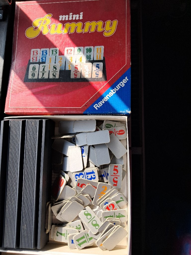 Mini Rummy, Gebruikt, Een of twee spelers, Ophalen of Verzenden, Ravensburger