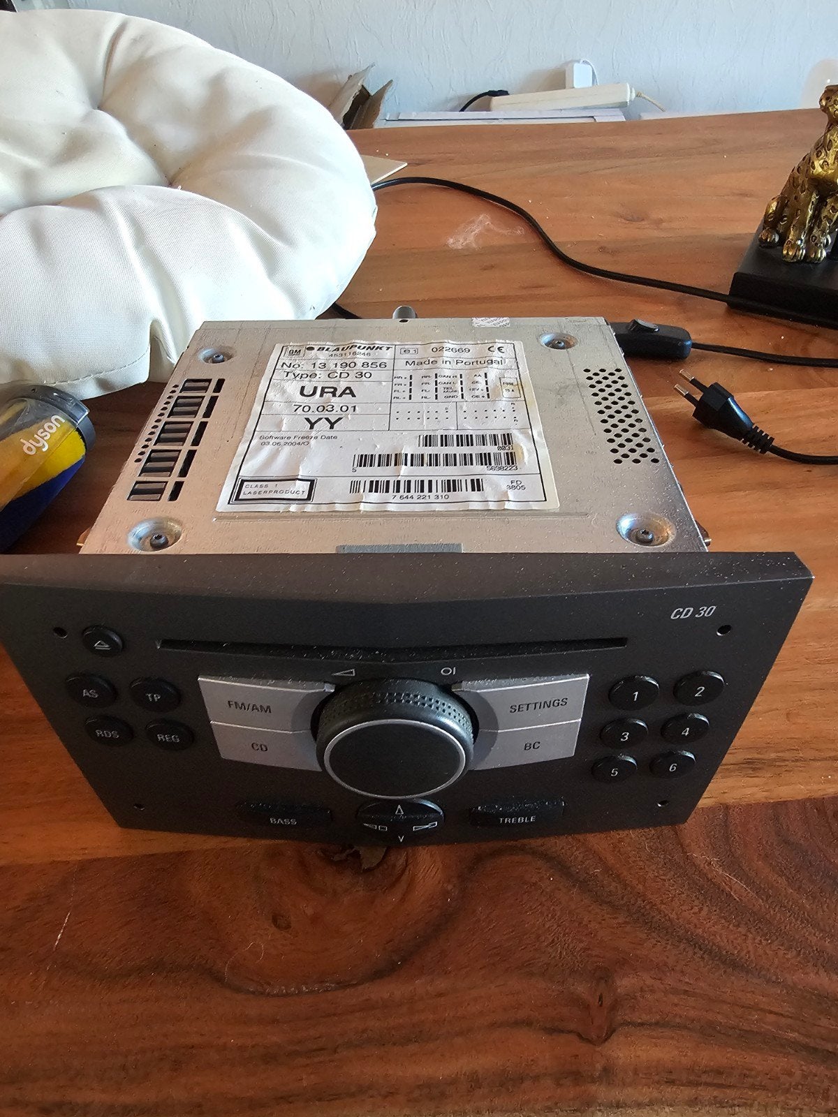 Opel zafira b auto radio, Verzenden, Gebruikt