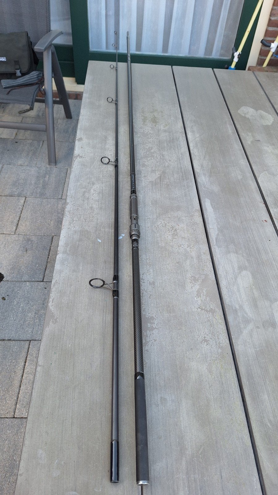 3 fox warrior elite, Watersport en Boten, Hengelsport | Karpervissen, Ophalen, Gebruikt, Werphengel