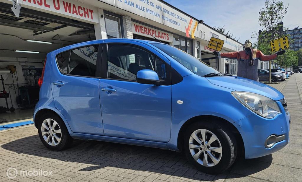 Opel Agila 1.0 Berlin, Auto's, Euro 5, Gebruikt, 31 €/maand, Blauw