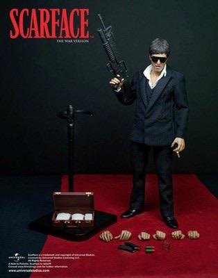 Enterbay Scarface War Version 1/6 figure geen hot toys, Ophalen of Verzenden, Gebruikt