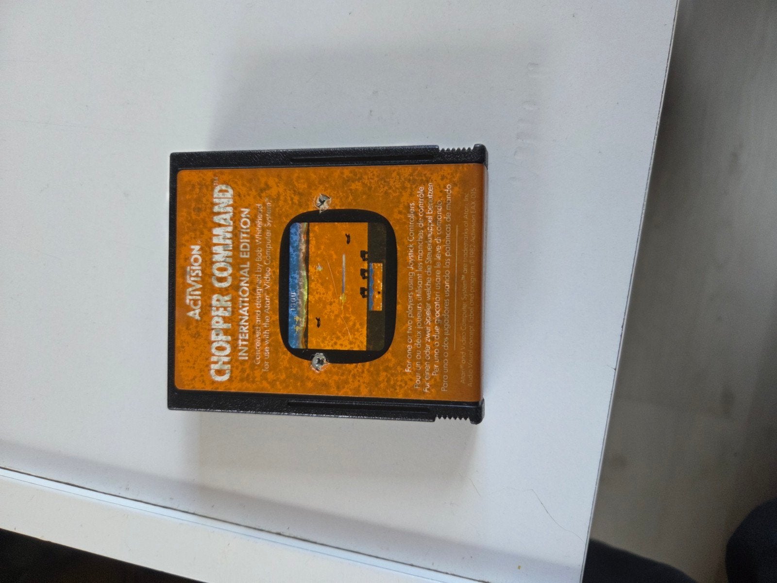 Atari chopper command, Spelcomputers en Games, Games | Atari, 1 speler, Racen en Vliegen, Ophalen of Verzenden, Vanaf 3 jaar