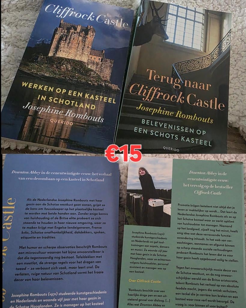 Josephine rombouts Cliffrock castle, Ophalen of Verzenden, Zo goed als nieuw
