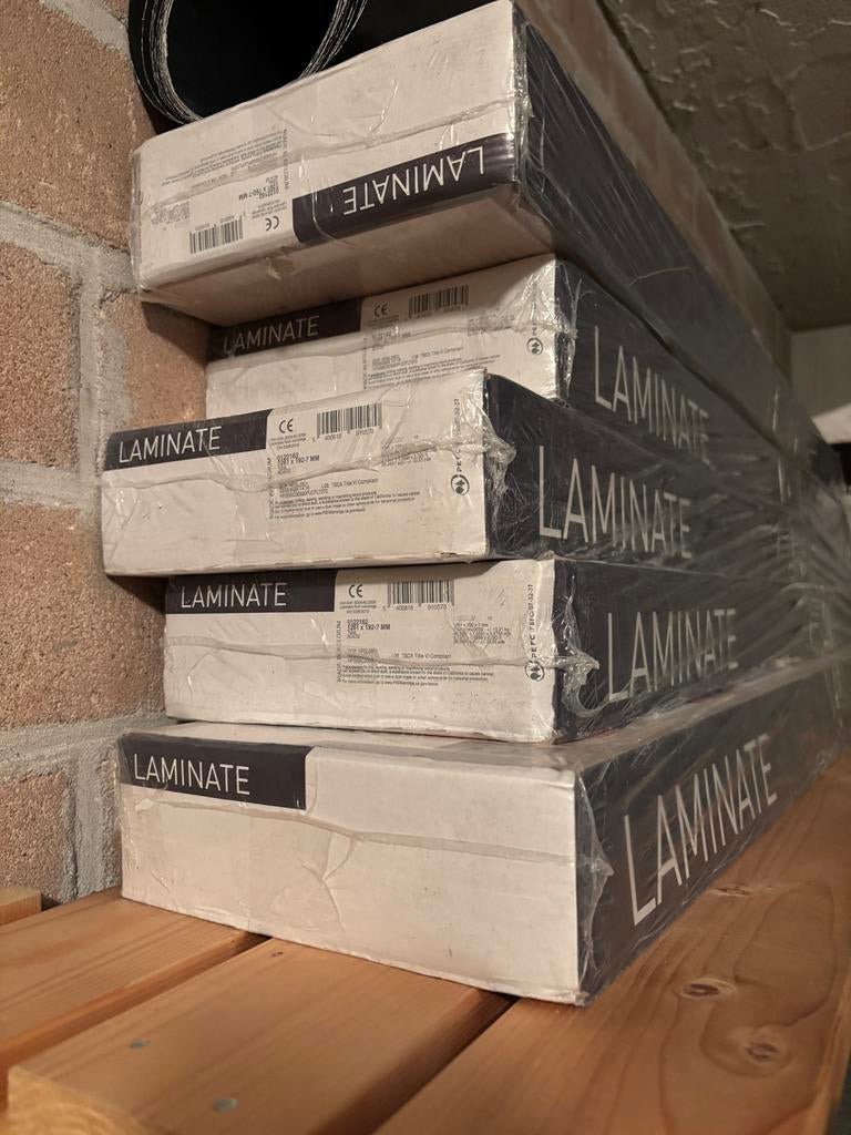 Laminaat Toba Naturel Eiken Kwantum - 16 m2 ongeopend, Ophalen, 50 tot 150 cm, Nieuw, 10 m² of meer