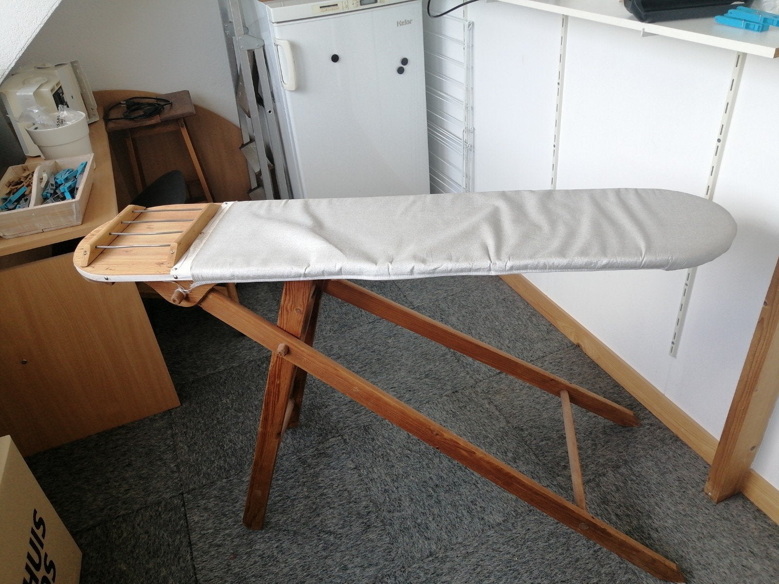 Houten Strijkplank - Vintage Stijl, Ophalen of Verzenden, Gebruikt