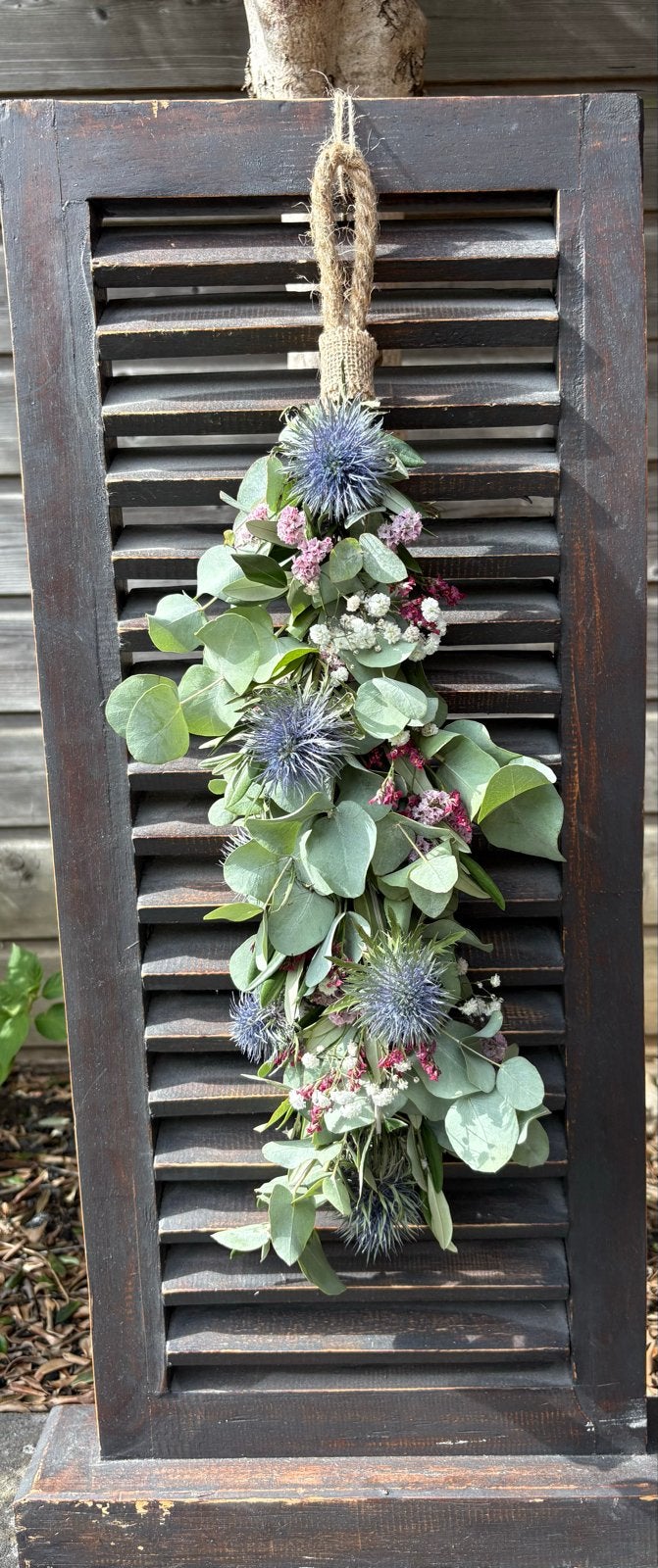 Handgemaakte Wandhanger met Droogbloemen, Wandhanger, Meerkleurig, Nieuw, Ophalen of Verzenden