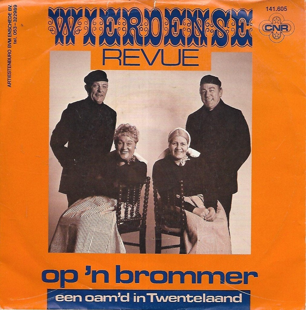 Wierdense Revue - Op `n brommer, Verzenden, Gebruikt, 7 inch, Nederlandstalig