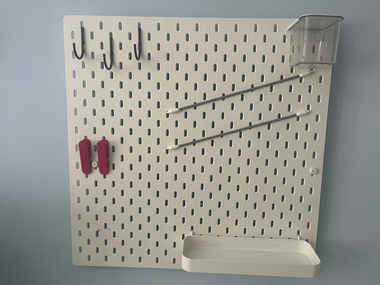 Ikea Skadis ophangbord met accessoires, Ophalen, Zo goed als nieuw, Overige typen