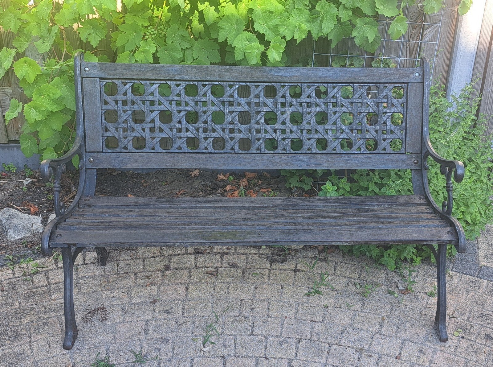 Tuinbank, Tuin en Terras, Tuinbanken, Ophalen, Gebruikt, Kunststof