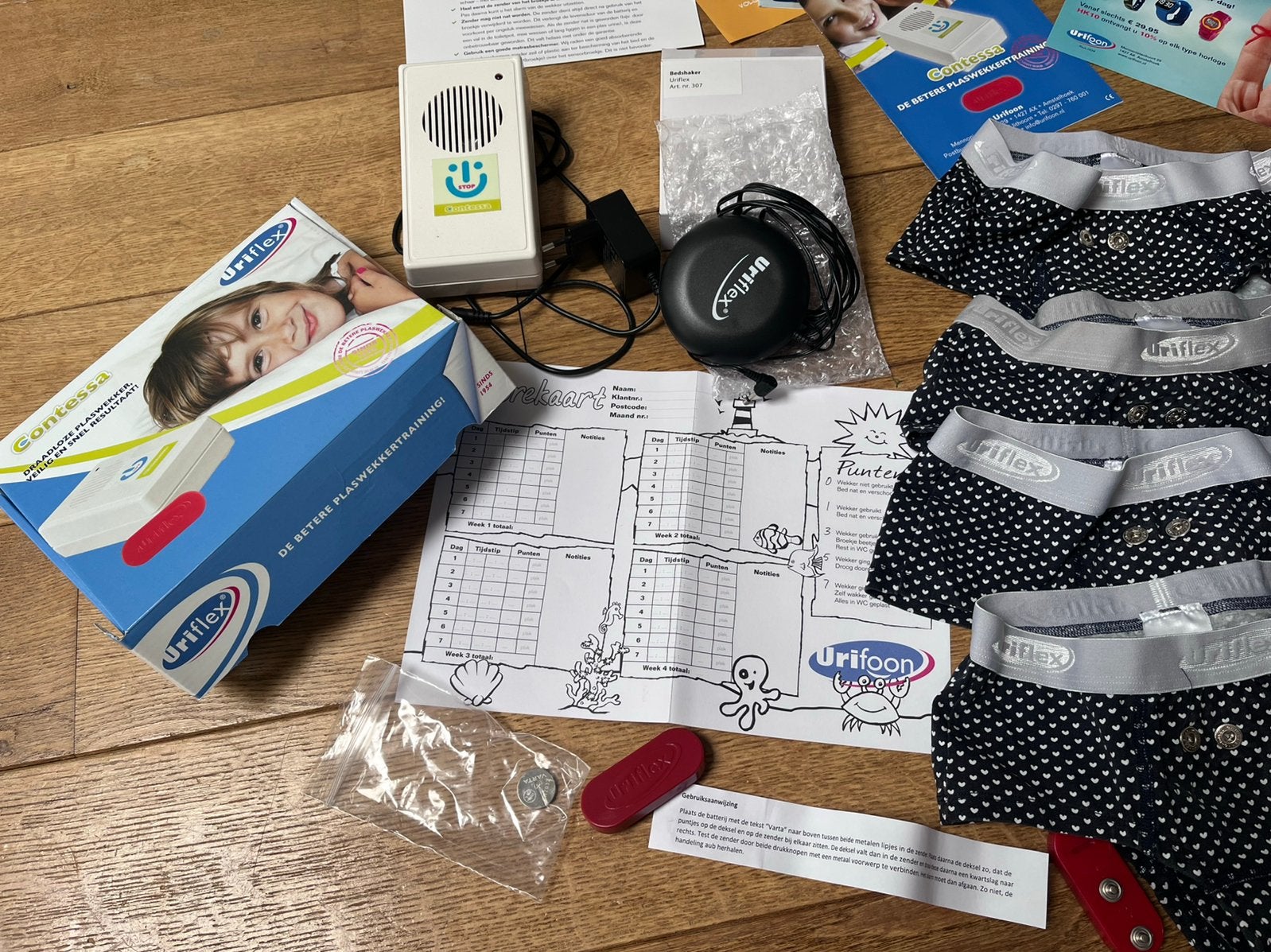 Plaswekker contessa uriflex. Compleet en zo goed als nieuw!, Kinderen en Baby's, Overige Kinderen en Baby's, Ophalen of Verzenden
