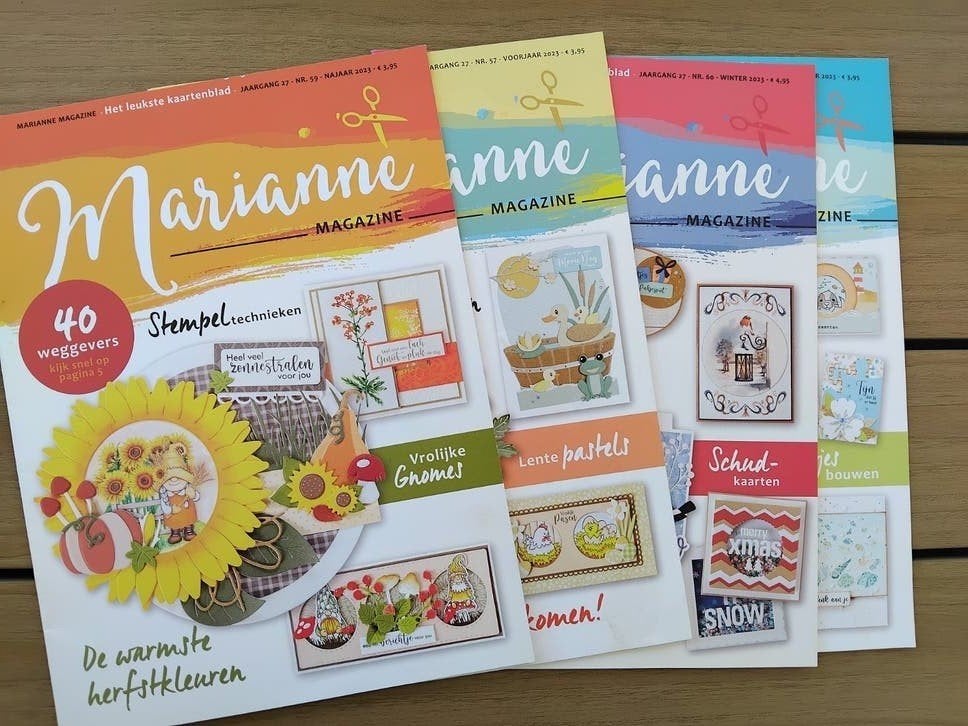 Marianne Magazine jaargang 2023. compleet, Ophalen of Verzenden, Zo goed als nieuw, Overige typen