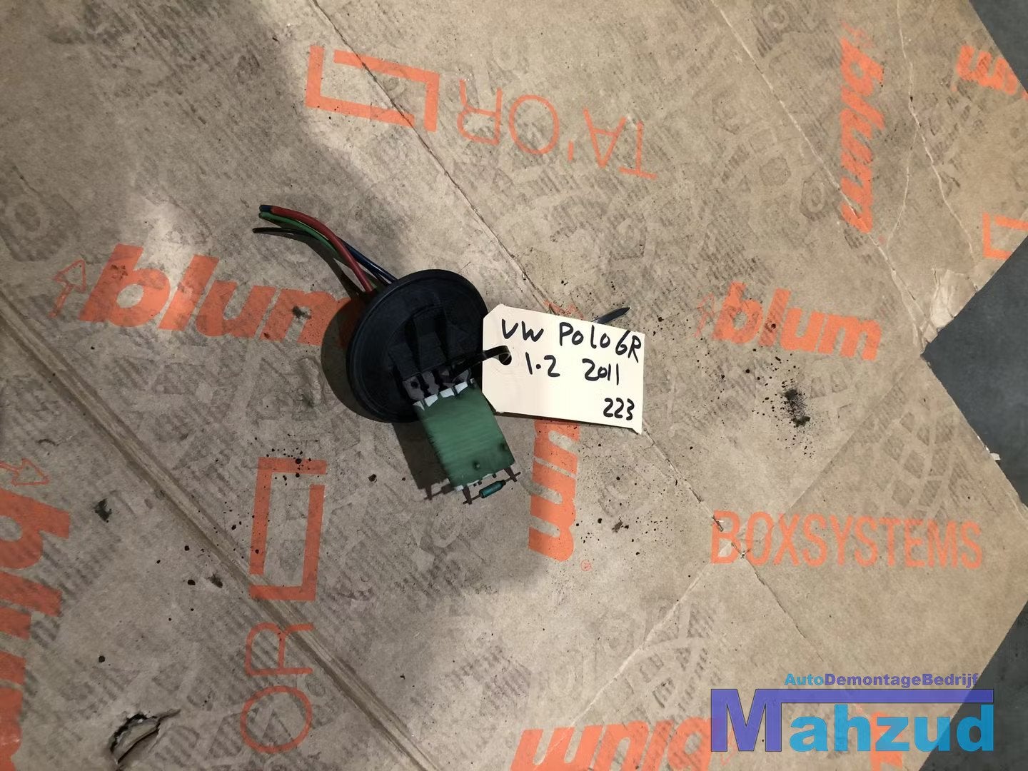 VW POLO 6R Kachel weerstand, Gebruikt, Volkswagen, Volkswagen AG, Berliner Ring 2
38440  Wolfsburg, DE