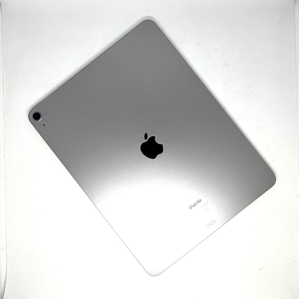 iPad Air 6e 13 inch M2 128GB grijs /krasvrij /100% batt /gar, Apple, Zo goed als nieuw, Support@apple.com, Apple Park Way, Cupertino, California