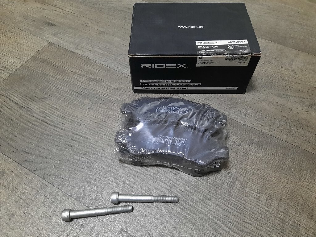 Remblokken achteras Ridex - Fiat, Citroen, Peugeot Van NIEUW, Ophalen of Verzenden, Nieuw, Citroën